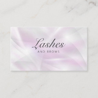 Cartão De Visita Beauty Salon Lashes and Brows Business Card