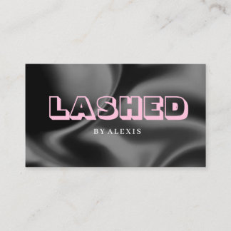 Cartão De Visita Beauty Studio Lashed Business Card