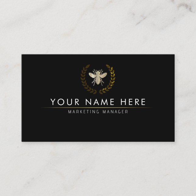 Cartão De Visita BeeKeeper Honey (Frente)