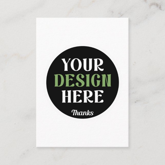 Cartão De Visita beijo personalizado, exclusivo, elegante e minimal (Frente)