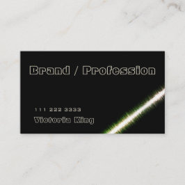 Cartão De Visita Beleza Cosmética Clássica do Planeador de Eventos 