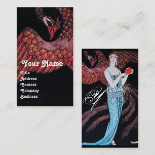 CARTÃO DE VISITA BELEZA E FÊNIX, DESIGNER DE MODA ARTISTA DE MAQUIA