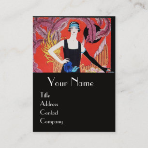 CARTÃO DE VISITA BELEZA E FOENIX,DESIGNER DE FASHION COMPOSITAM ART