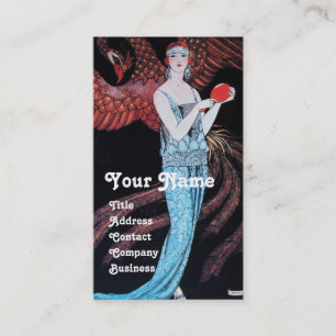 CARTÃO DE VISITA BELEZA E FOENIX,DESIGNER DE FASHION COMPOSITAM ART