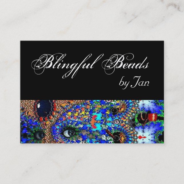 Cartão De Visita Beleza EPHEMERAL, Moda, Cosméticos, Artista Makeup (Frente)