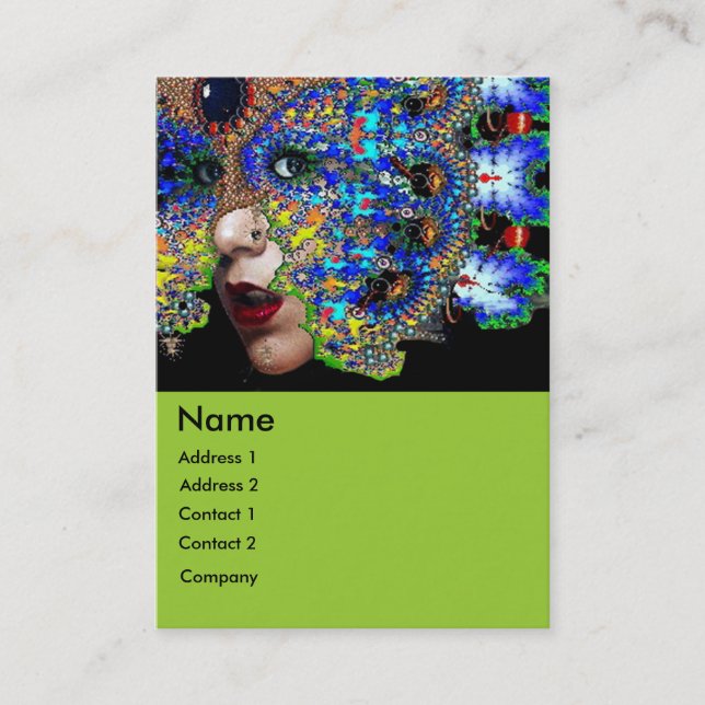 Cartão De Visita Beleza EPHEMERAL, Moda, Cosméticos, Artista Makeup (Frente)