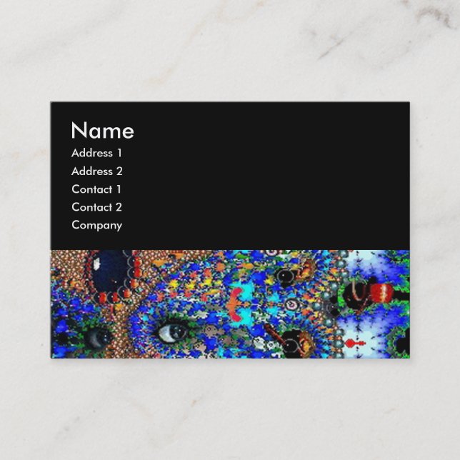 Cartão De Visita Beleza EPHEMERAL, Moda, Cosméticos, Artista Makeup (Frente)