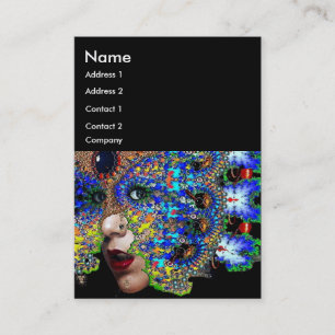 Cartão De Visita Beleza EPHEMERAL, Moda, Cosméticos, Artista Makeup