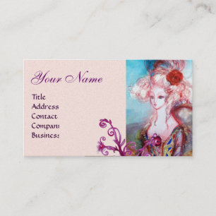 Cartão De Visita Beleza MADAME POMPADOUR, Salão, Spa, Artista Makeu