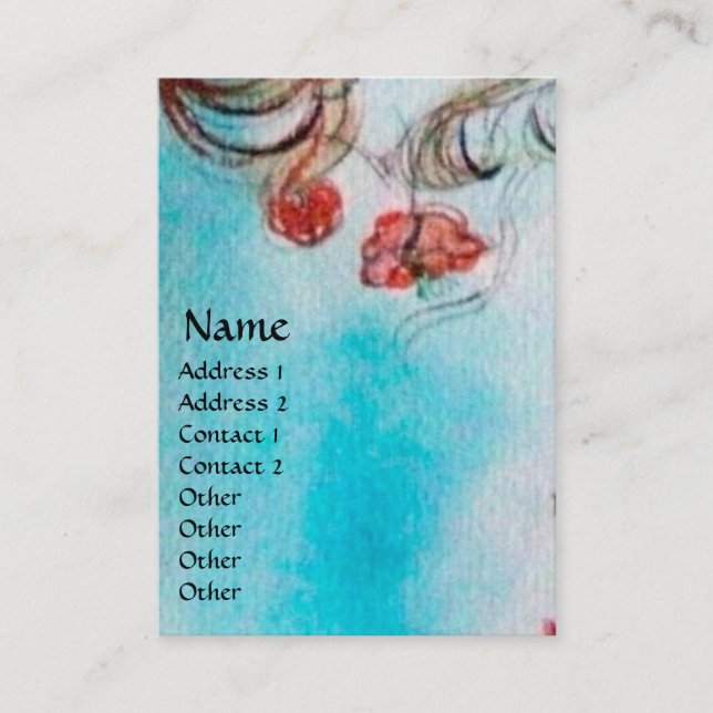 Cartão De Visita Beleza Oriental, Moda, Joias (Frente)