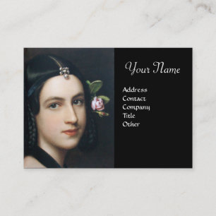 Cartão De Visita BELEZA ROMÂNTICA,Salão Spa, Makeup Artist