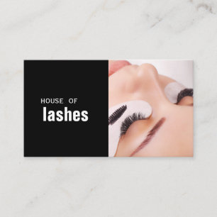 Cartão De Visita Beleza Salon Spa Lashes Brows