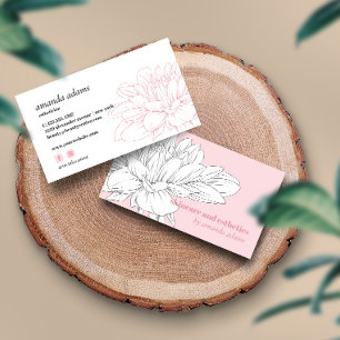 Cartão De Visita Beleza Sangrenta Estética do Skincare, tinta-de