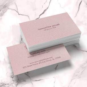 Cartão De Visita Belo Fundo Brilhante Rosa Claro