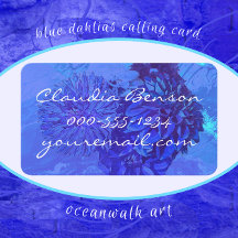 Belo Sapphire Blue Dahlia Flower