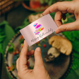 Cartão De Visita Bem-estar Spa Massage Terapêutica Reflexologia Hol