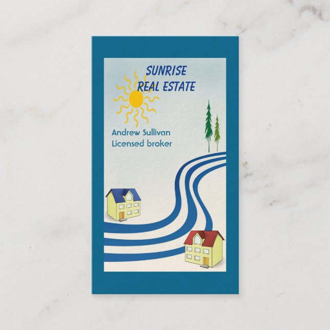 Cartão De Visita Bens imobiliários (Frente)