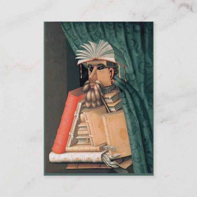 Cartão De Visita Bibliotecário, escritor, pesquisador - frente e (Frente)