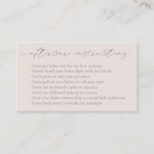 Cartão De Visita Biege Neutro Tan QR Código Elegante Moderno de Pós