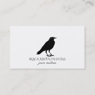 Cartão De Visita Black Raven