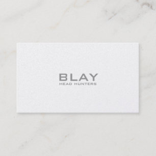 Cartão De Visita BLAY, caçadores principais