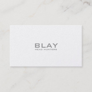 Cartão De Visita BLAY, caçadores principais
