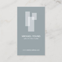 Blocos de arquitetura modernos Logotipo Branco/Tab