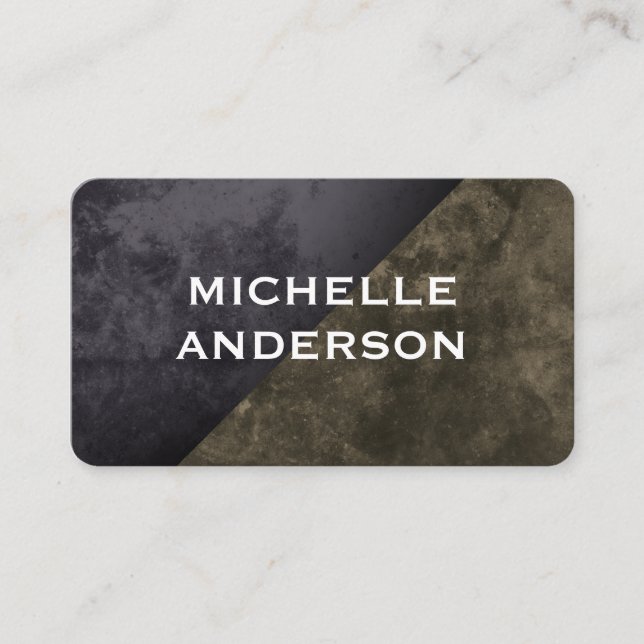 Cartão De Visita Blocos de Cores Russos Modernos (Frente)