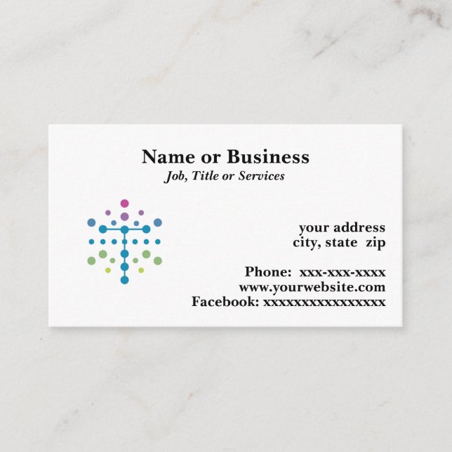 Cartão De Visita Bloqueio (Frente)