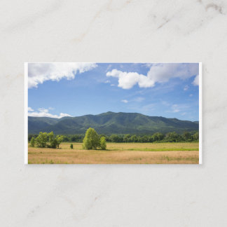 Cartão De Visita Blue Ridge Parkway - Cades Cove