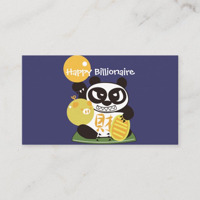 Cartão De Visita Boa Sorte, Fortune (Frente)