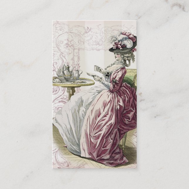 Cartão De Visita Boa tarde, Chá! (Frente)