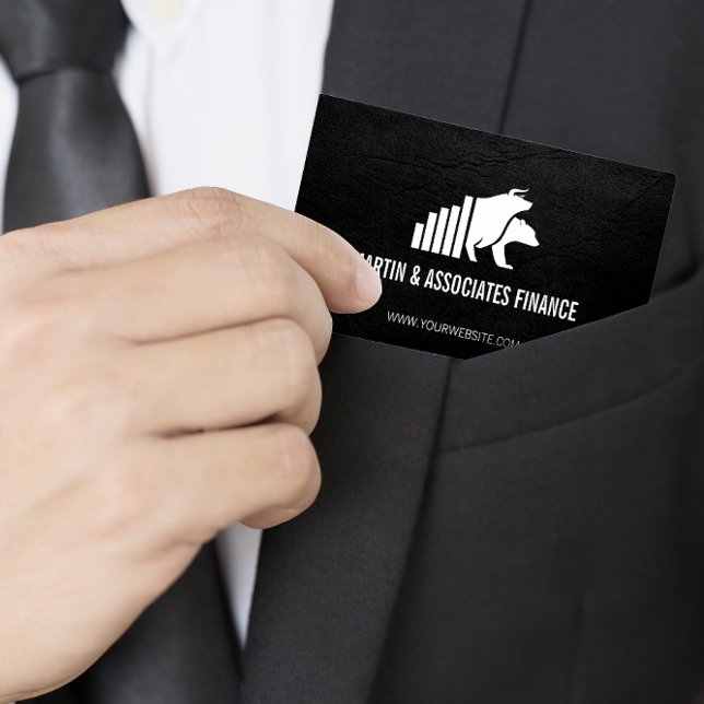 Cartão De Visita Boi Bear Stocks | Gráfico de finanças (Criador carregado)