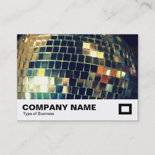 Cartão De Visita bola espelhada