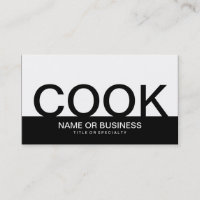 bold COOK (personalizável por cor)