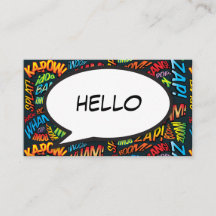 Bolha de Fala HELLO Diversão Retro Quadrinhos
