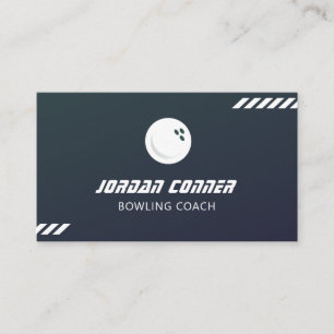 Cartão De Visita Boliche Coach