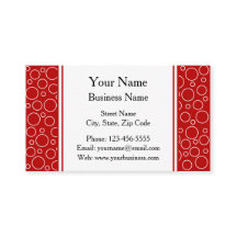 Bolinhas brancas e vermelhas