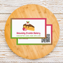 Bolo Caseiro QR Personalizado