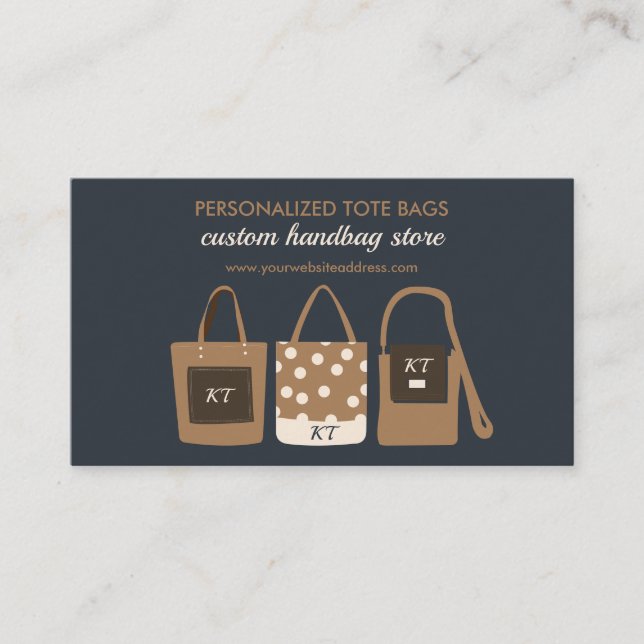 Cartão De Visita Bolsa de bolsa (Frente)