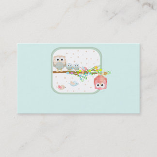 cartão de visita bonito bonito do jardim de