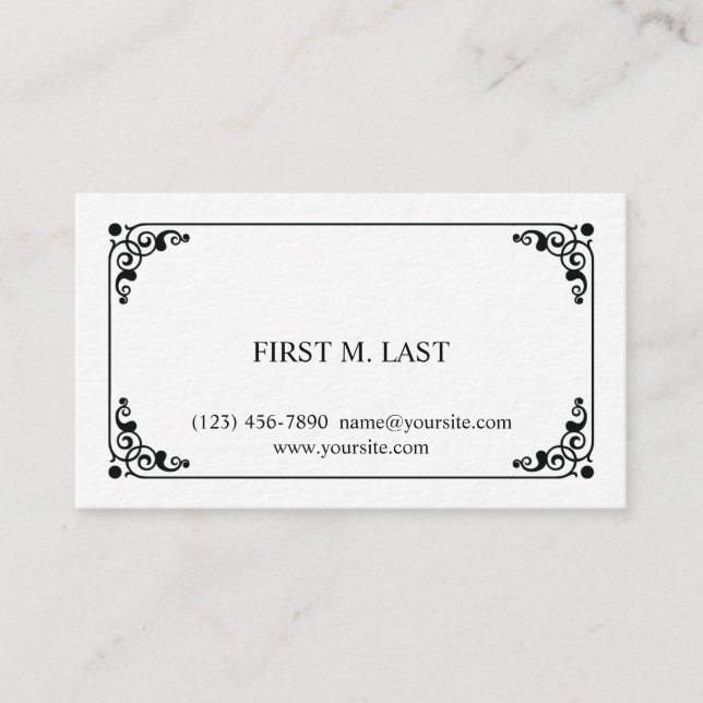 Cartão De Visita Bonnie (Frente)