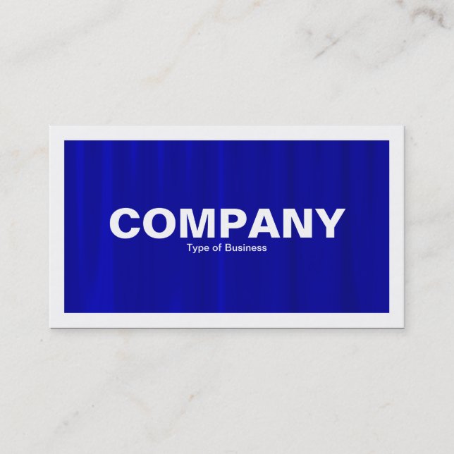 Cartão De Visita Bordado - Drapery 05 (Frente)