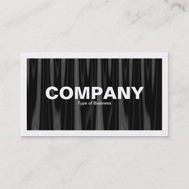 Cartão De Visita Bordado - Drapery 08 (Frente)