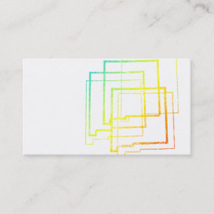 Cartão De Visita borrão do frio de New mexico