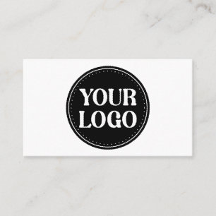 Cartão De Visita Botão personalizado, significativo, elegante e dur