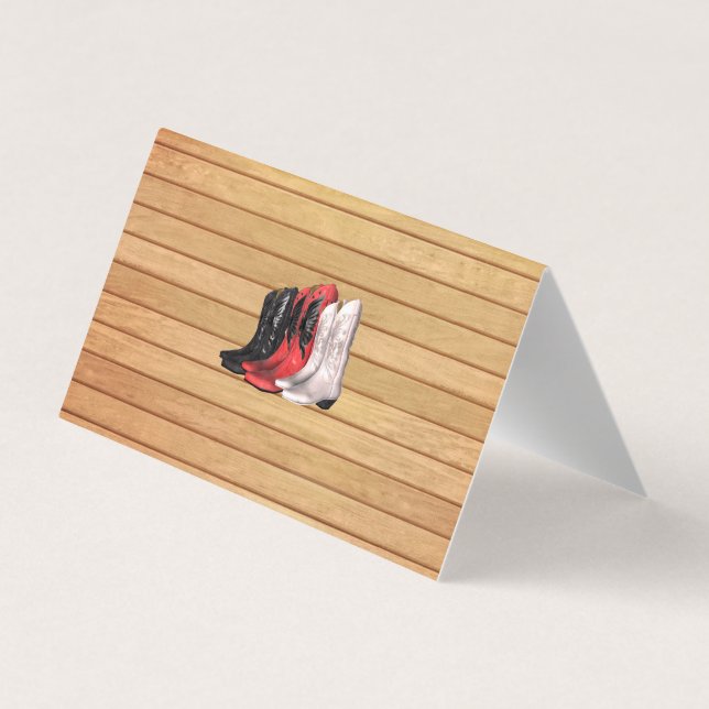 Cartão De Visita Botas do país do T (Traseira)