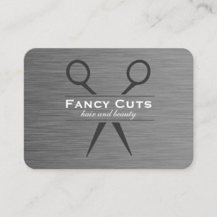 Cartão De Visita Boutique Steel Luxo moderno