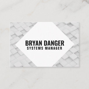 Cartão De Visita "Box World" personalizado (Reino Unido/Euro)