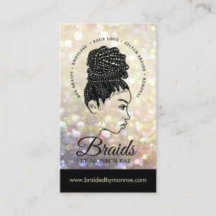 Cartão De Visita Braçador de Cabelo - Travões - Travagem - Lista